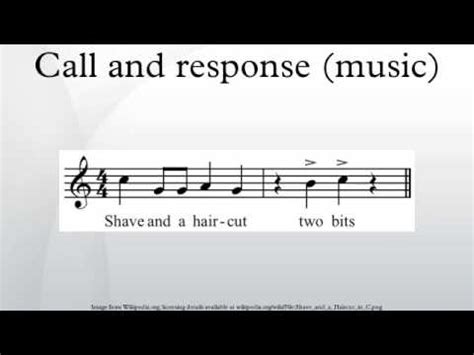 call and response music definition