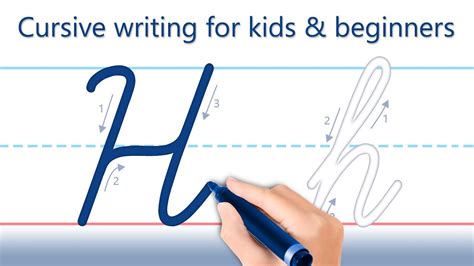 how to draw a cursive h and explore the versatility of cursive handwriting